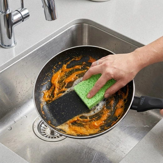 Non-stick granite surface