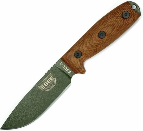 ESEE Model 4 alsidig outdoor-kniv med skede