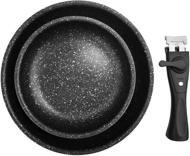 Detachable handle for maximum space