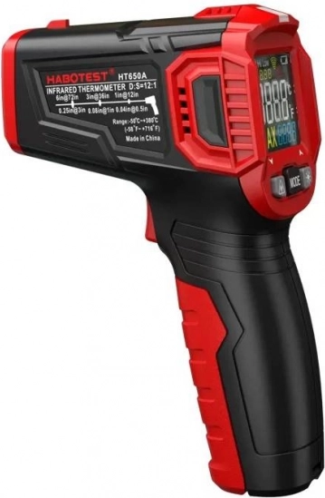 Brezstični laserski termometer Habotest z LCD-zaslonom