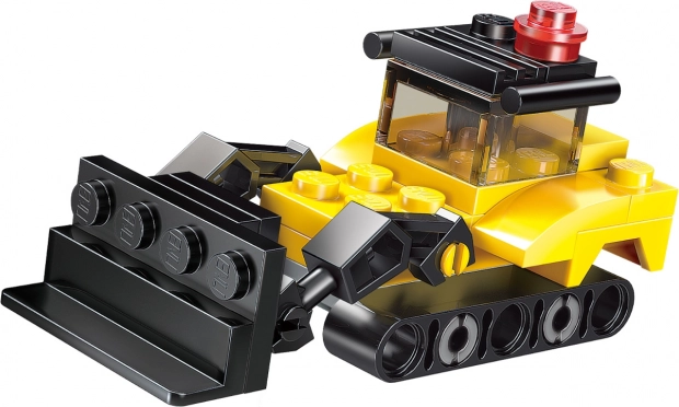 Bouwset QMAN Hyperfunction Tactical Unit – bulldozer 3-in-1
