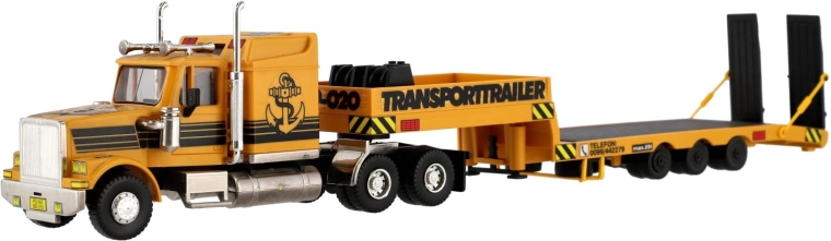 Ťahač s transportným návesom