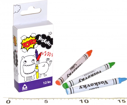 Triangular Wax Crayons ERGO