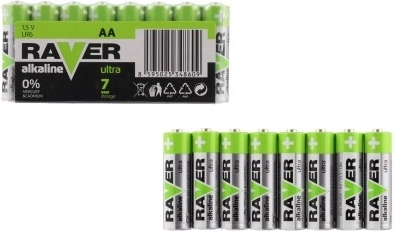 Batterie alcaline AA LR6 1,5 V – confezione da 8 pz