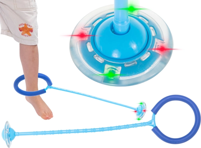LED light-up ankle skip ball – Blue