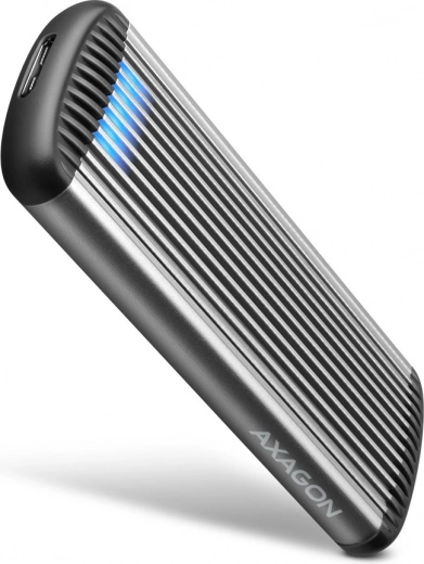 Custodia in alluminio AXAGON per SSD M.2 SATA senza viti USB 3.2 Gen 1