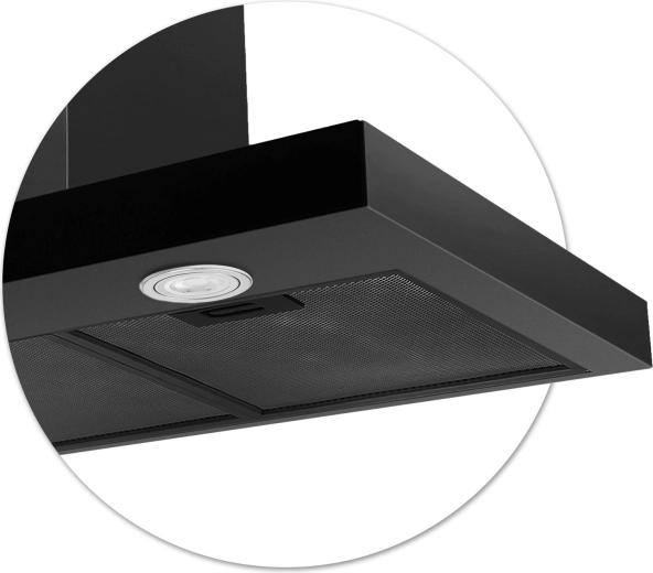 Energy-saving LED lighting for the hob