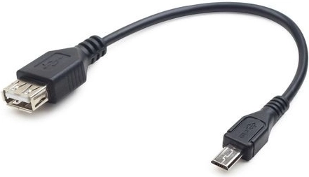 Cavo USB 2.0 OTG USB AF a Micro USB BM 15 cm