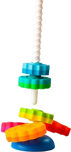 Rotující disky na spirálovém závitu