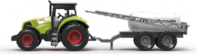 Trattore con rimorchio irroratore 31 cm