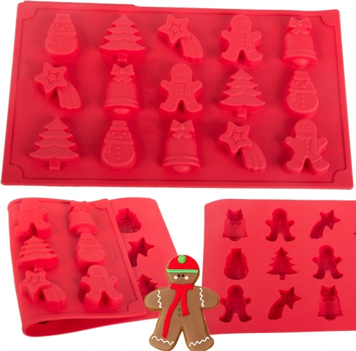 Silicone Christmas Baking Mold