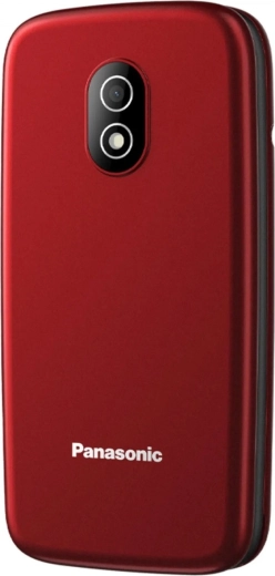 Panasonic KX‑TU410 4G button phone (red)