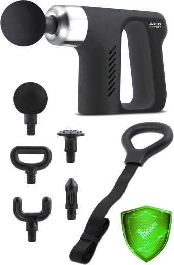 5 attachments and a massage belt for the whole body