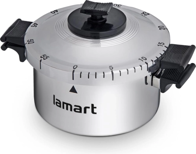 Timer da cucina Lamart a forma di pentola a pressione
