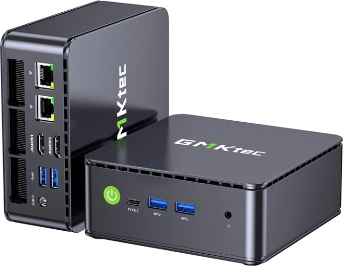 Mini PC GMKtec G11 s AMD Ryzen Embedded R2514, 16 GB RAM, 512 GB SSD e Windows 11 Pro