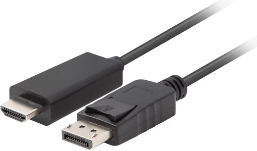 Câble DisplayPort vers HDMI 1,8 m, noir