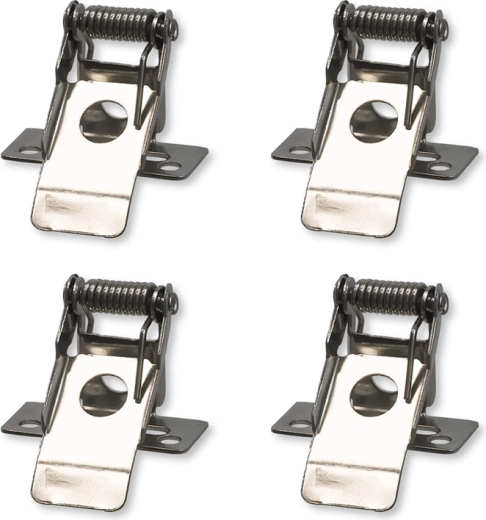 Solight mounting clips for installing LED panels into suspended ceilings