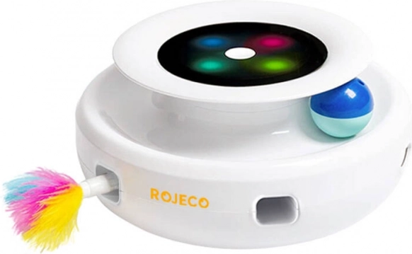 ROJECO 2-in-1 Interactive Cat Toy