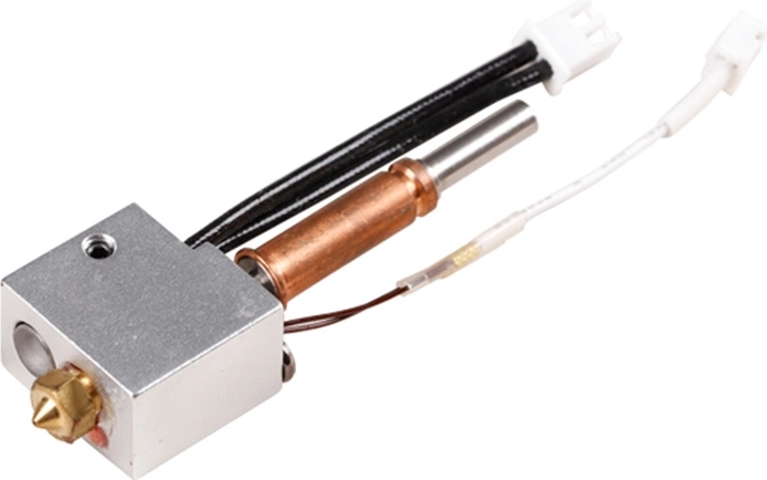 Quick-change print head with 0.6 mm brass nozzle for Anycubic Kobra 3 / Kobra 3 Combo / Kobra 3 V2 / Kobra 3 V2 Combo