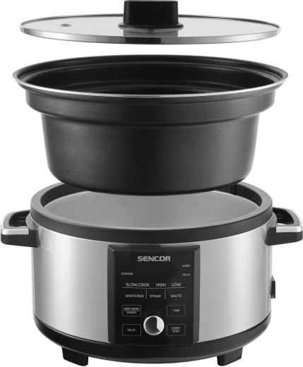 Large 5.5 l non-stick pot