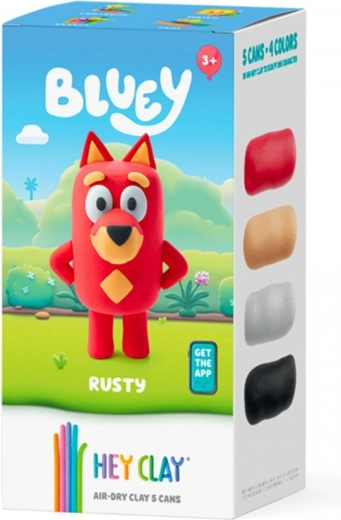 Modellermousse Hey Clay BLUEY Rusty