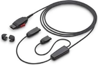 Cavo di formazione Poly Y con blocco QD per cuffie digitali (6 pin)