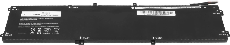 Alta capacità 6000 mAh (69 Wh) per una maggiore autonomia
