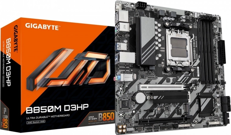 Gigabyte B850M D3HP – scheda madre AM5 con DDR5 e M.2 PCIe 5.0