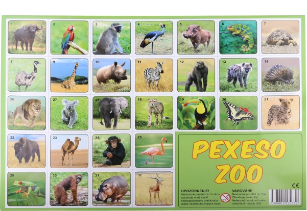 Pexeso ZOO Animal Photography