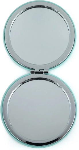 Compact double-sided mirror