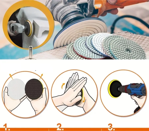 Changement rapide grâce au Velcro