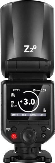 TTL, TCM et HSS jusqu’à 1/8000 s pour un travail rapide