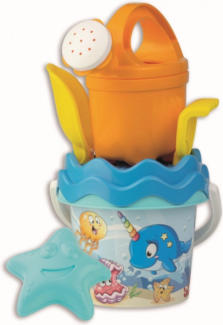Androni Sand Set Happy Fish with Watering Can