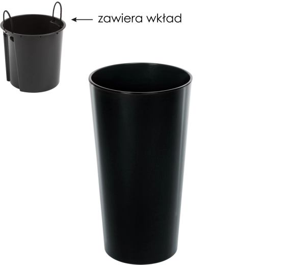 Insert amovible pour un rempotage facile