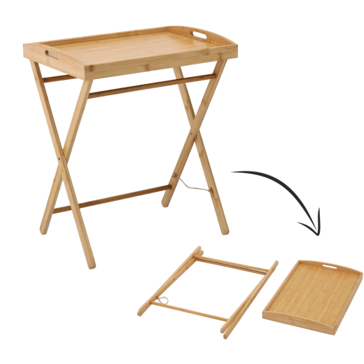 Removable tray top with handles