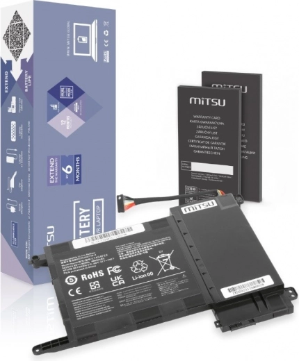 Batteria MITSU per LENOVO IdeaPad Y700 (60 Wh, 14,8 V) – sostituzione L14S4P22