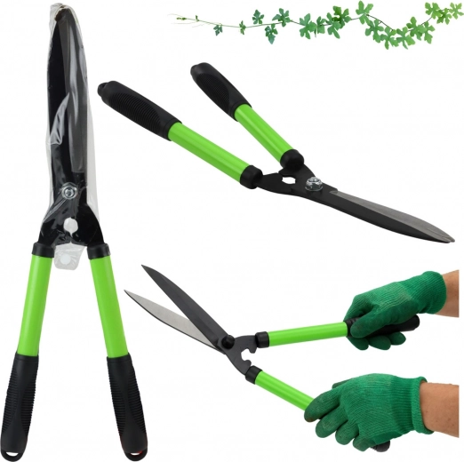 Hækkesaks, manuel 53 cm med etui