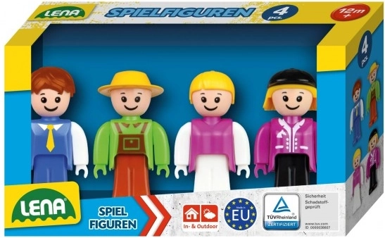 Green LENA figure set compatible with TRUXX