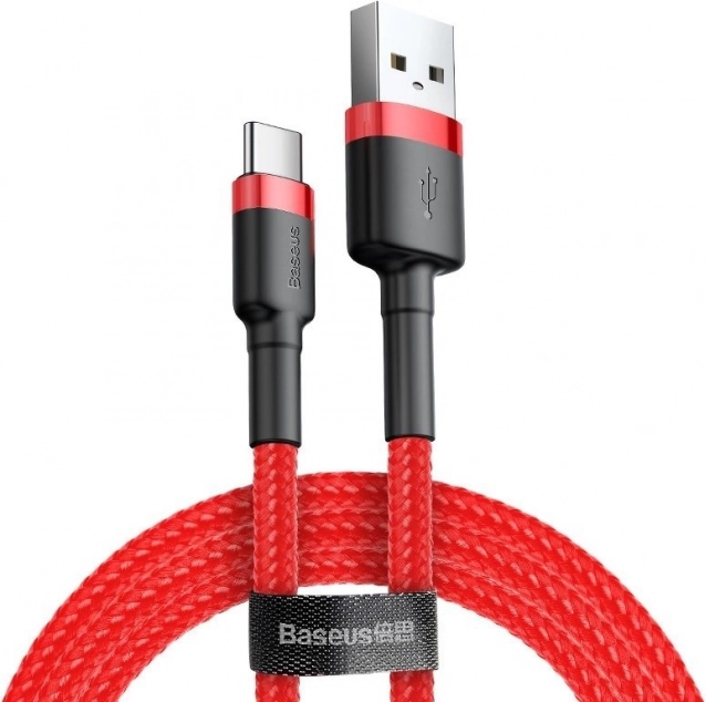 Baseus Cafule câble USB‑C 2 m rouge