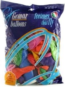 Round Balloons 100 pcs with Pump