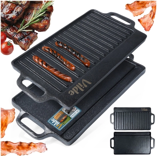 Two cooking surfaces in one