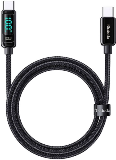 Cavo USB-C Mcdodo 100W 1,2m nero