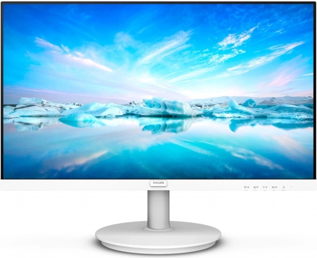 Monitor IPS PHILIPS bianco da 27″ con HDMI e altoparlanti integrati