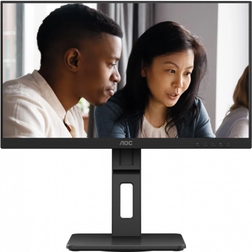 Monitor AOC 21,5" VA con pivot, HDMI/DP e altoparlanti