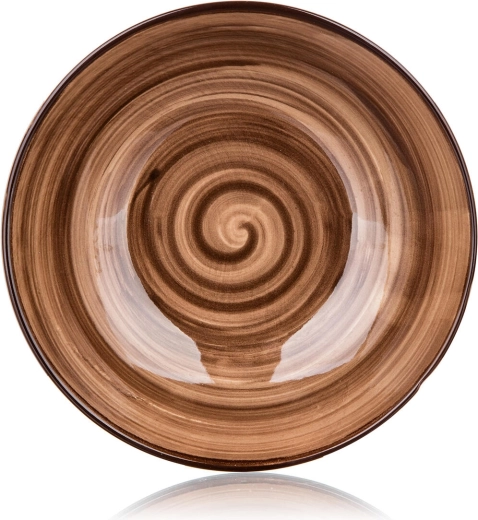 Design marron élégant pour une table de tous les jours