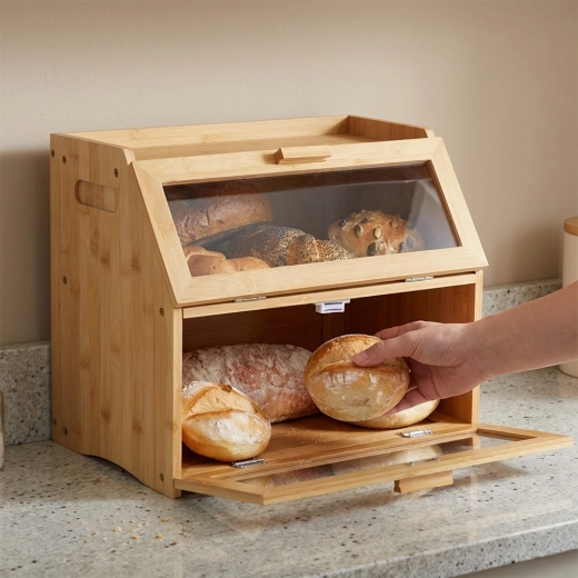 Legno di bambù resistente e look elegante