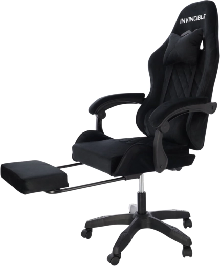 Relax met een kanteling tot 145° en uitschuifbare voetensteun