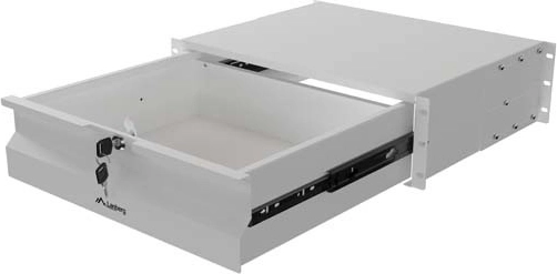 Cassetto rack Lanberg 19" 3U 360 mm grigio