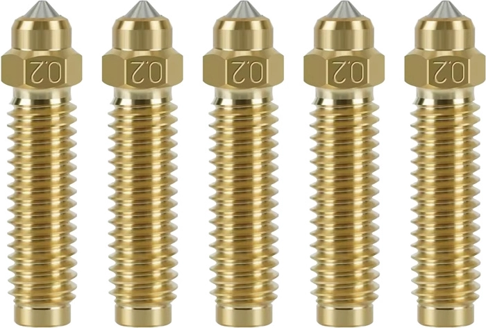 0.2 mm Hardened Steel Nozzle for the Elegoo Centauri Carbon 3D Printer