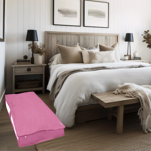 Ideel under sengen og i garderoben